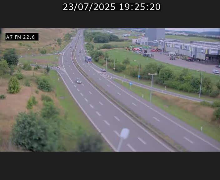 <h2>Caméra trafic Luxembourg - A7, Colmar-berg direction Mersch</h2>