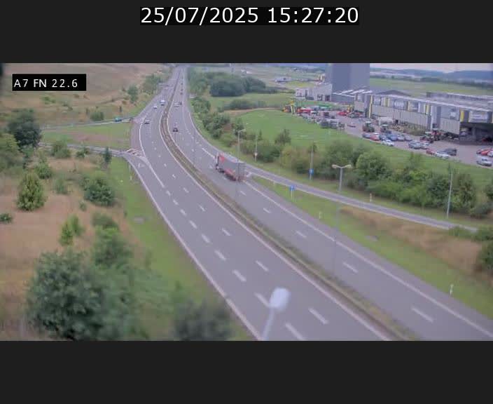 <h2>Caméra trafic Luxembourg - A7, Colmar-berg direction Mersch</h2>