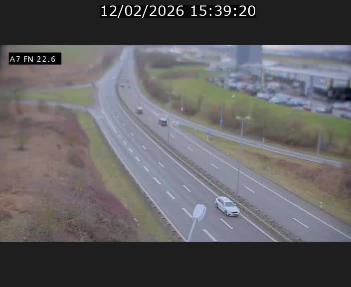 <h2>Caméra trafic Luxembourg - A7, Colmar-berg direction Mersch</h2>