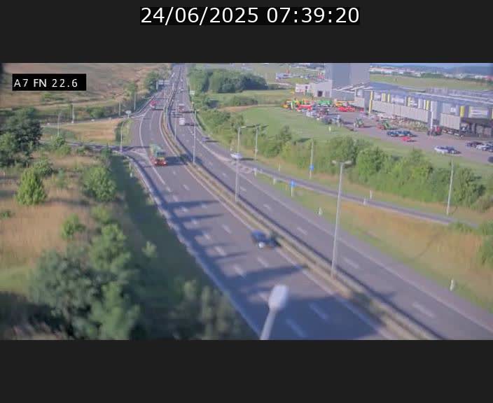 <h2>Caméra trafic Luxembourg - A7, Colmar-berg direction Mersch</h2>