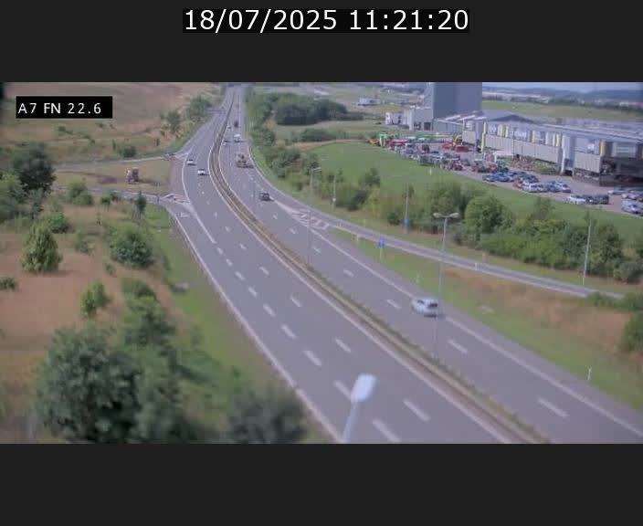 <h2>Caméra trafic Luxembourg - A7, Colmar-berg direction Mersch</h2>