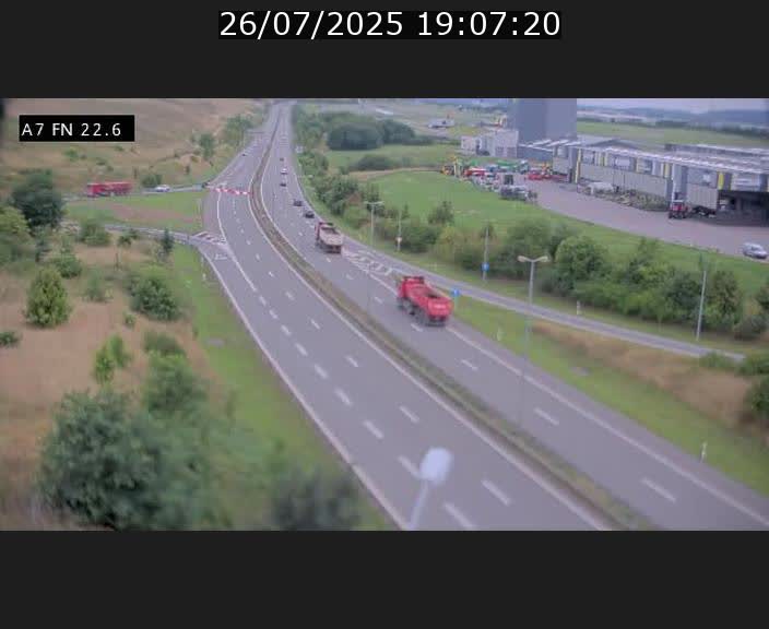 <h2>Caméra trafic Luxembourg - A7, Colmar-berg direction Mersch</h2>