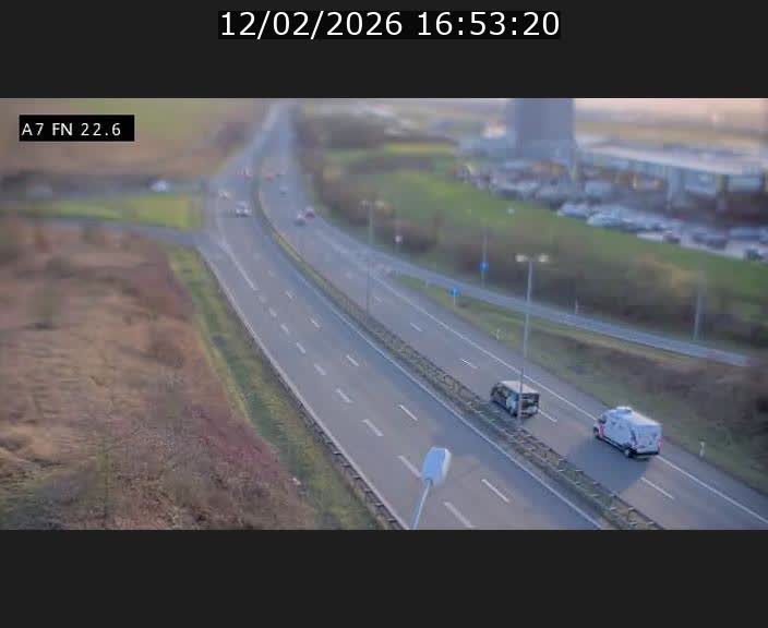 <h2>Caméra trafic Luxembourg - A7, Colmar-berg direction Mersch</h2>