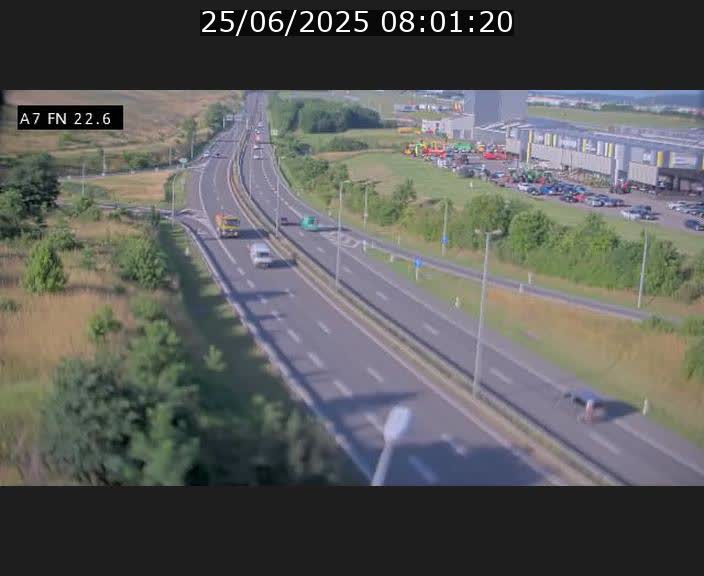 <h2>Caméra trafic Luxembourg - A7, Colmar-berg direction Mersch</h2>