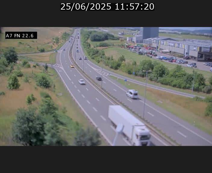 <h2>Caméra trafic Luxembourg - A7, Colmar-berg direction Mersch</h2>
