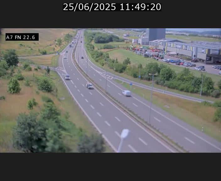 <h2>Caméra trafic Luxembourg - A7, Colmar-berg direction Mersch</h2>