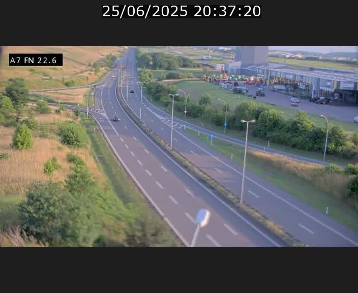 <h2>Caméra trafic Luxembourg - A7, Colmar-berg direction Mersch</h2>