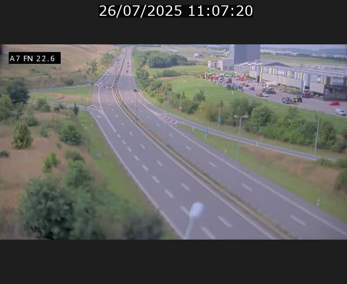 <h2>Caméra trafic Luxembourg - A7, Colmar-berg direction Mersch</h2>