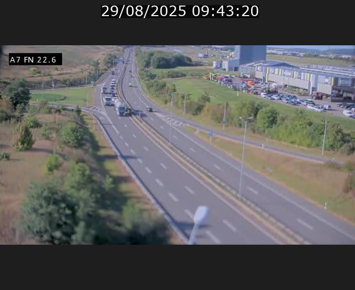 <h2>Caméra trafic Luxembourg - A7, Colmar-berg direction Mersch</h2>