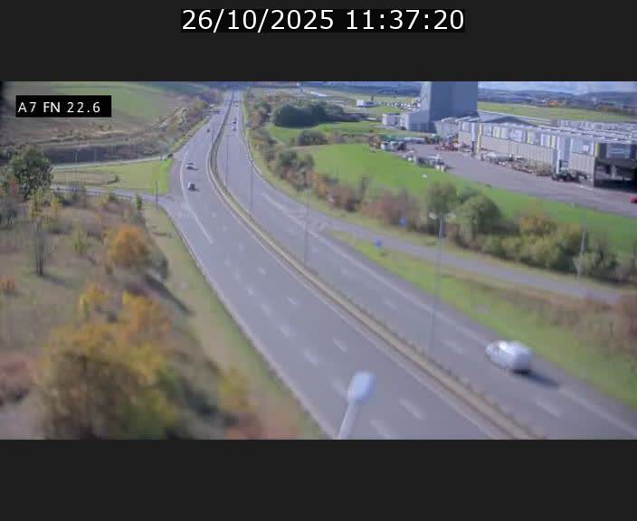 <h2>Caméra trafic Luxembourg - A7, Colmar-berg direction Mersch</h2>