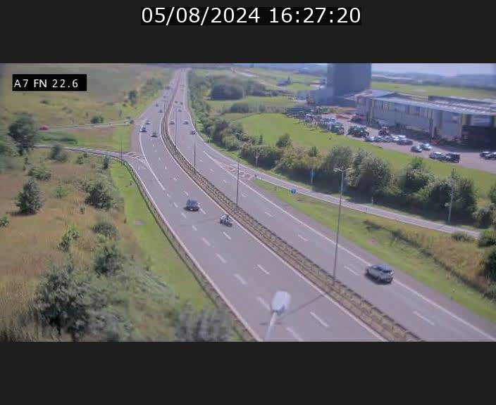 Caméra trafic Luxembourg - A7, Colmar-berg direction Mersch