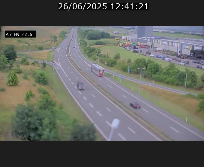 <h2>Caméra trafic Luxembourg - A7, Colmar-berg direction Mersch</h2>