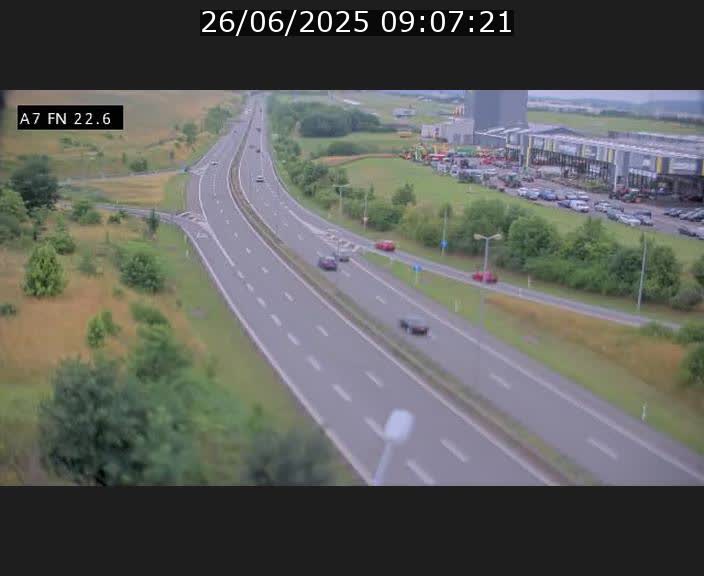 <h2>Caméra trafic Luxembourg - A7, Colmar-berg direction Mersch</h2>