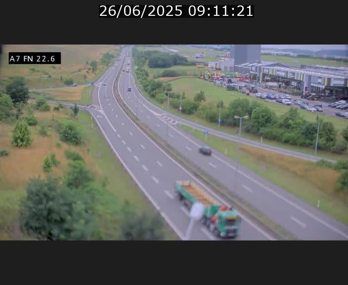 <h2>Caméra trafic Luxembourg - A7, Colmar-berg direction Mersch</h2>
