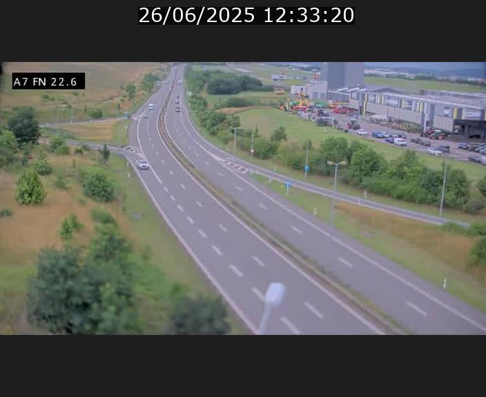 <h2>Caméra trafic Luxembourg - A7, Colmar-berg direction Mersch</h2>