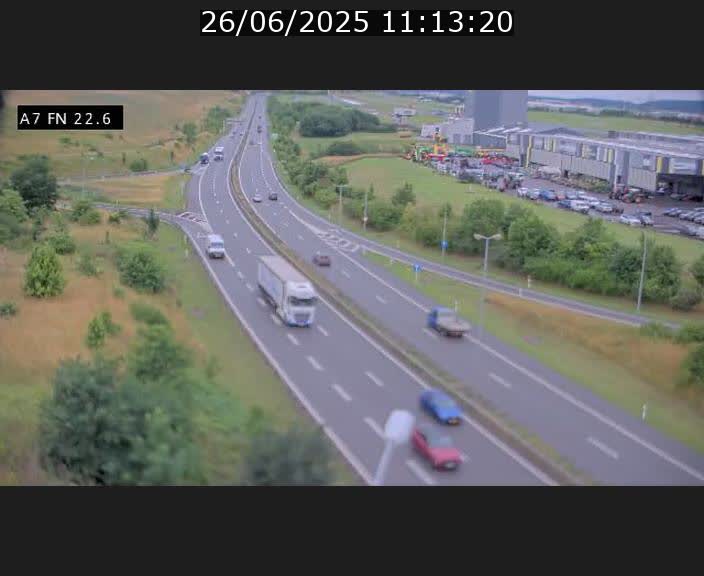 <h2>Caméra trafic Luxembourg - A7, Colmar-berg direction Mersch</h2>