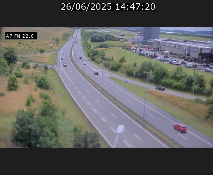 <h2>Caméra trafic Luxembourg - A7, Colmar-berg direction Mersch</h2>