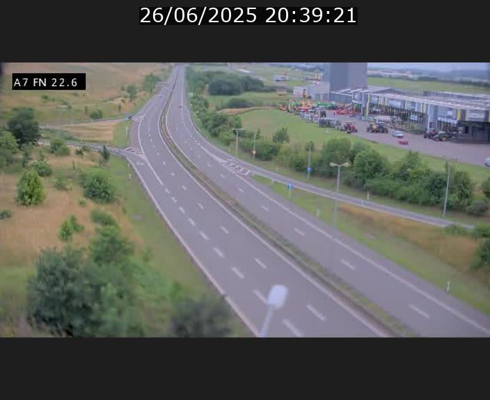 <h2>Caméra trafic Luxembourg - A7, Colmar-berg direction Mersch</h2>