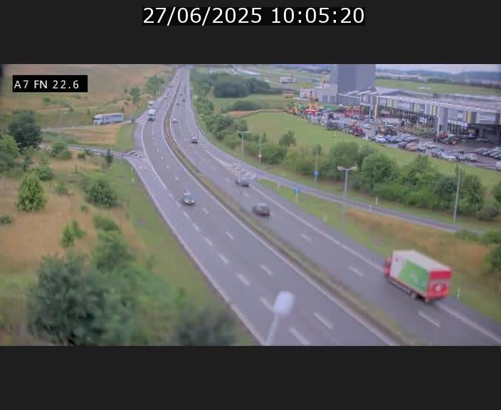 <h2>Caméra trafic Luxembourg - A7, Colmar-berg direction Mersch</h2>