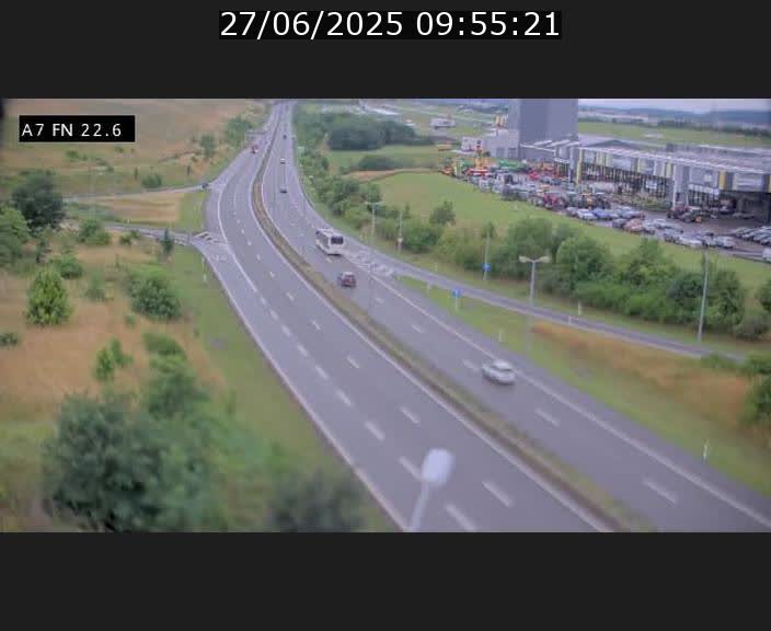 <h2>Caméra trafic Luxembourg - A7, Colmar-berg direction Mersch</h2>