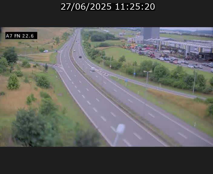 <h2>Caméra trafic Luxembourg - A7, Colmar-berg direction Mersch</h2>