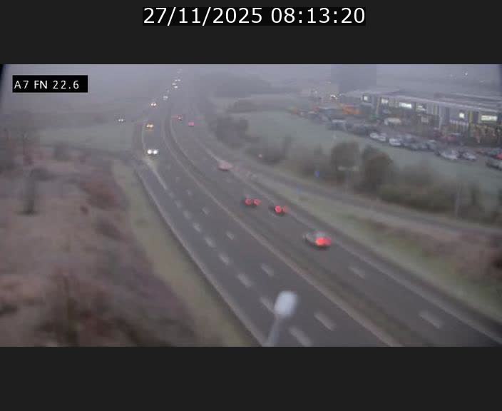 Caméra trafic Luxembourg - A7, Colmar-berg direction Mersch