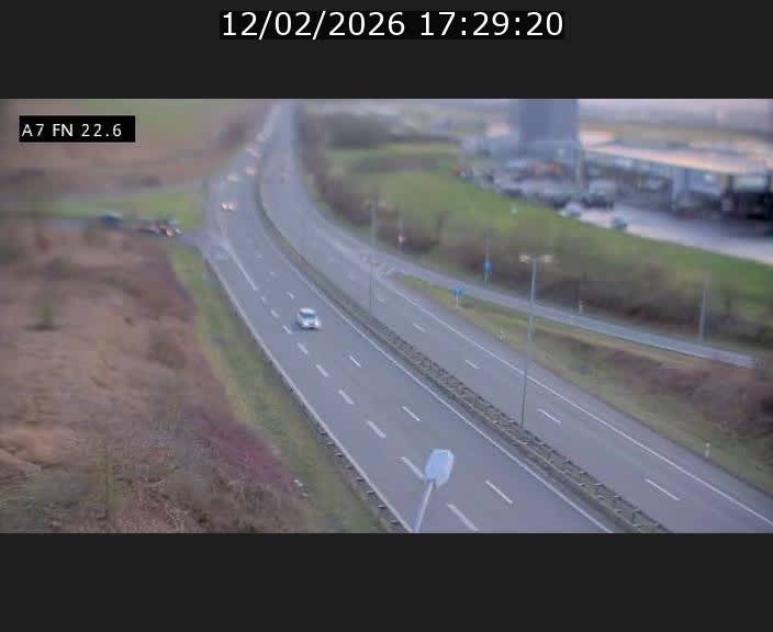 <h2>Caméra trafic Luxembourg - A7, Colmar-berg direction Mersch</h2>
