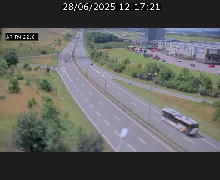 <h2>Caméra trafic Luxembourg - A7, Colmar-berg direction Mersch</h2>