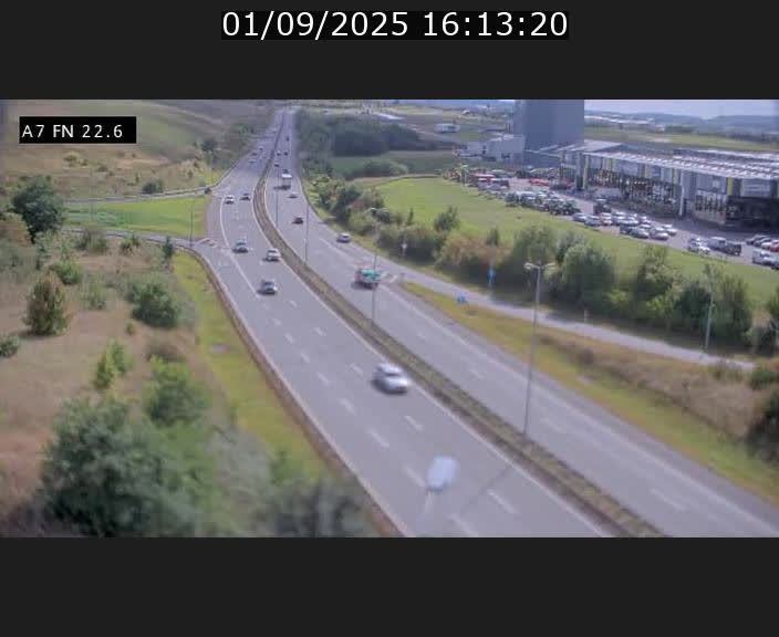 <h2>Caméra trafic Luxembourg - A7, Colmar-berg direction Mersch</h2>