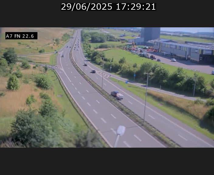 <h2>Caméra trafic Luxembourg - A7, Colmar-berg direction Mersch</h2>