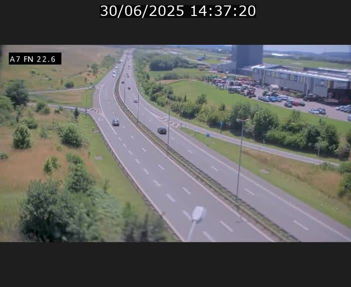 <h2>Caméra trafic Luxembourg - A7, Colmar-berg direction Mersch</h2>