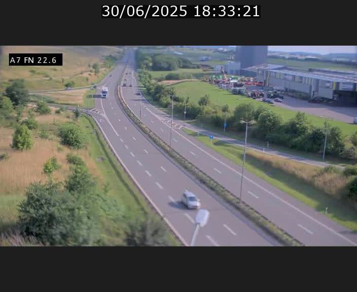 <h2>Caméra trafic Luxembourg - A7, Colmar-berg direction Mersch</h2>