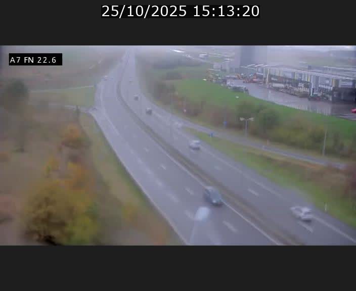 Caméra trafic Luxembourg - A7, Colmar-berg direction Mersch