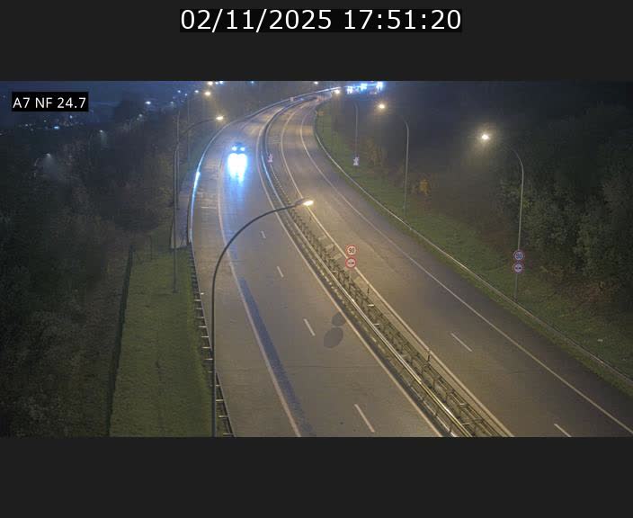 <h2>Caméra trafic Luxembourg - A7, Schieren direction Mersch</h2>