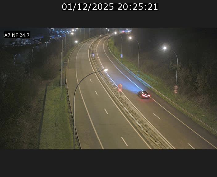 <h2>Caméra trafic Luxembourg - A7, Schieren direction Mersch</h2>