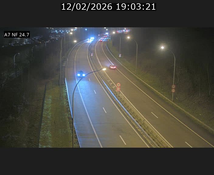 <h2>Caméra trafic Luxembourg - A7, Schieren direction Mersch</h2>