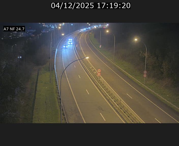 <h2>Caméra trafic Luxembourg - A7, Schieren direction Mersch</h2>