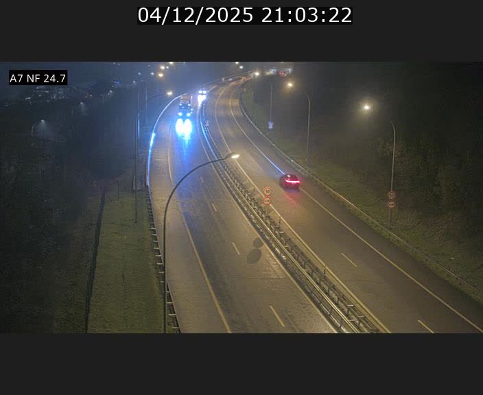 <h2>Caméra trafic Luxembourg - A7, Schieren direction Mersch</h2>