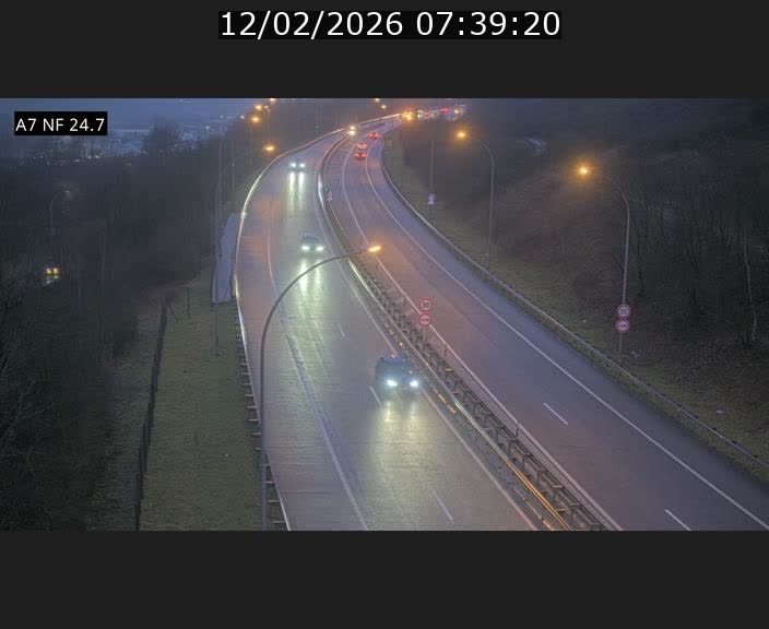 <h2>Caméra trafic Luxembourg - A7, Schieren direction Mersch</h2>