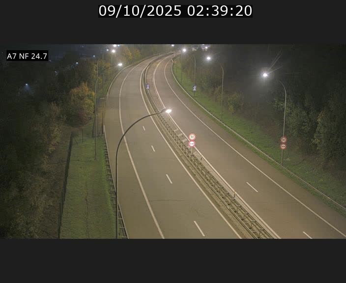 <h2>Caméra trafic Luxembourg - A7, Schieren direction Mersch</h2>