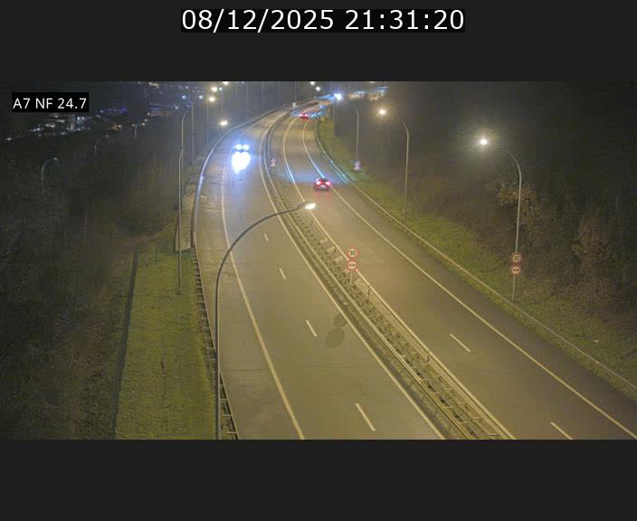 <h2>Caméra trafic Luxembourg - A7, Schieren direction Mersch</h2>