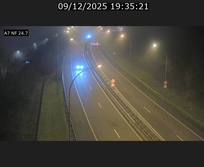 <h2>Caméra trafic Luxembourg - A7, Schieren direction Mersch</h2>
