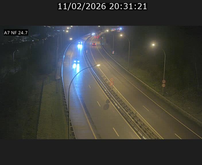 <h2>Caméra trafic Luxembourg - A7, Schieren direction Mersch</h2>