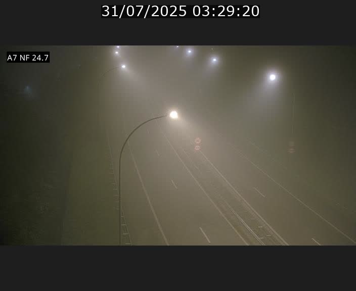 Caméra trafic Luxembourg - A7, Schieren direction Mersch