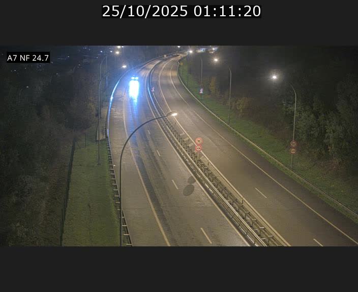 Caméra trafic Luxembourg - A7, Schieren direction Mersch