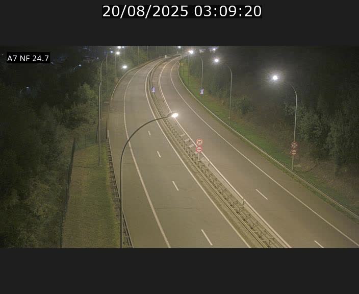 <h2>Caméra trafic Luxembourg - A7, Schieren direction Mersch</h2>