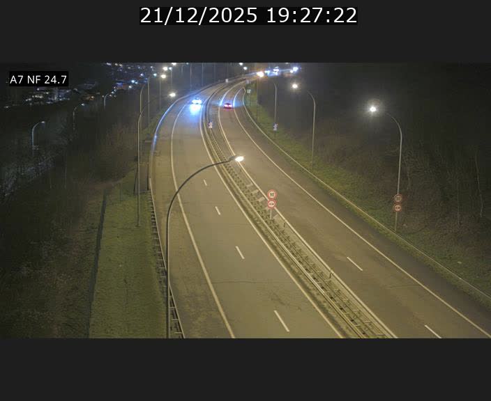 <h2>Caméra trafic Luxembourg - A7, Schieren direction Mersch</h2>