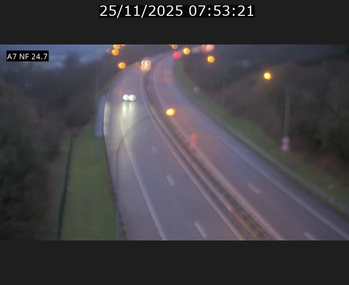 <h2>Caméra trafic Luxembourg - A7, Schieren direction Mersch</h2>