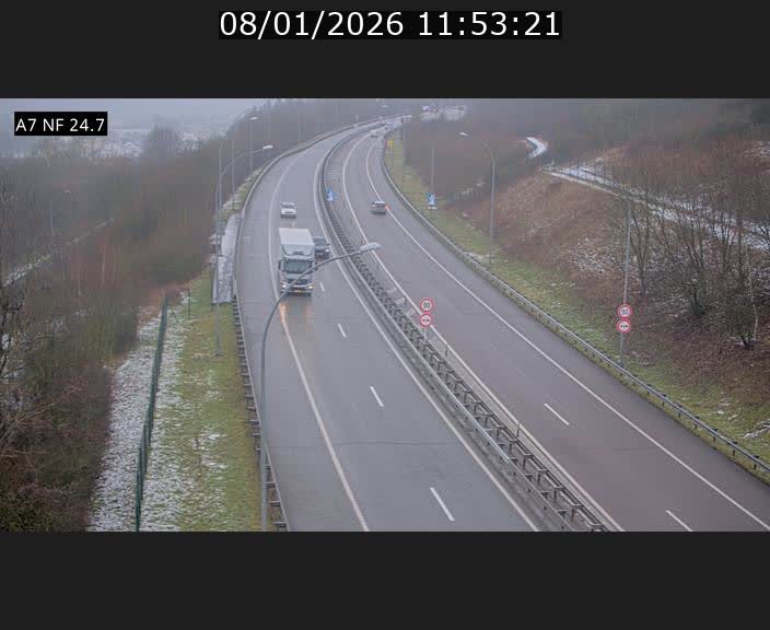 <h2>Caméra trafic Luxembourg - A7, Schieren direction Mersch</h2>