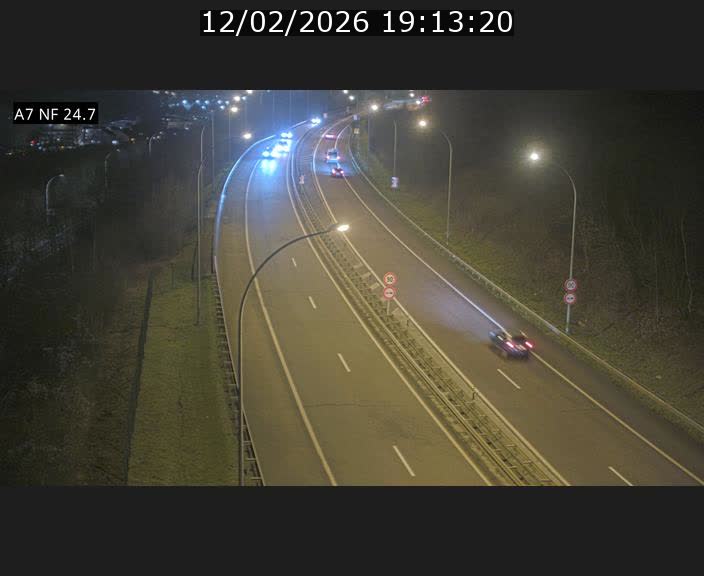 <h2>Caméra trafic Luxembourg - A7, Schieren direction Mersch</h2>